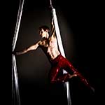 James Frith - Solo Silks - Flying